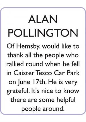 ALAN POLLINGTON