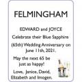 EDWARD and JOYCE FELMINGHAM