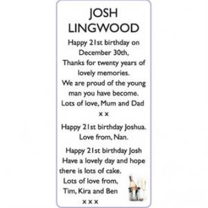 JOSH LINGWOOD