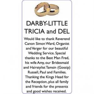 TRICIA and DEL DARBY-LITTLE