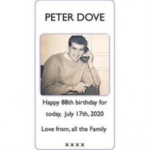 PETER DOVE