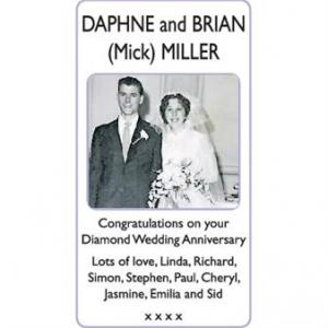 DAPHNE and MICK MILLER