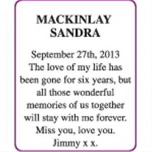 SANDRA MACKINLAY