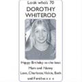 DOROTHY WHITEROD