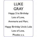 LUKE GRAY