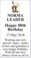 NORMA LEADER