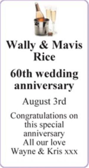 Wally & Mavis Rice