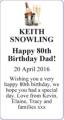 KEITH SNOWLING