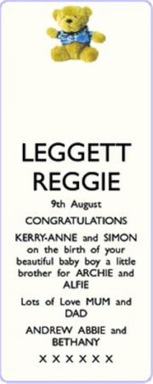 LEGGETT REGGIE