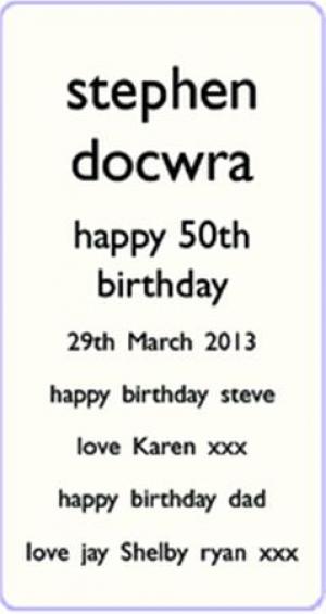 stephen docwra