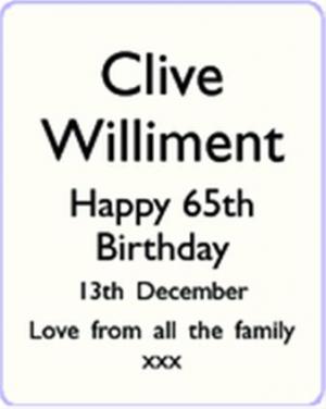 Clive Williment