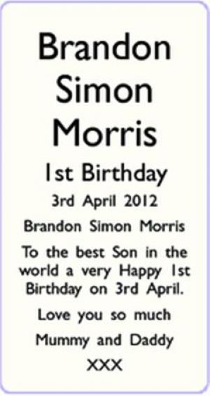 Brandon Simon Morris