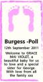 Burgess -Poll